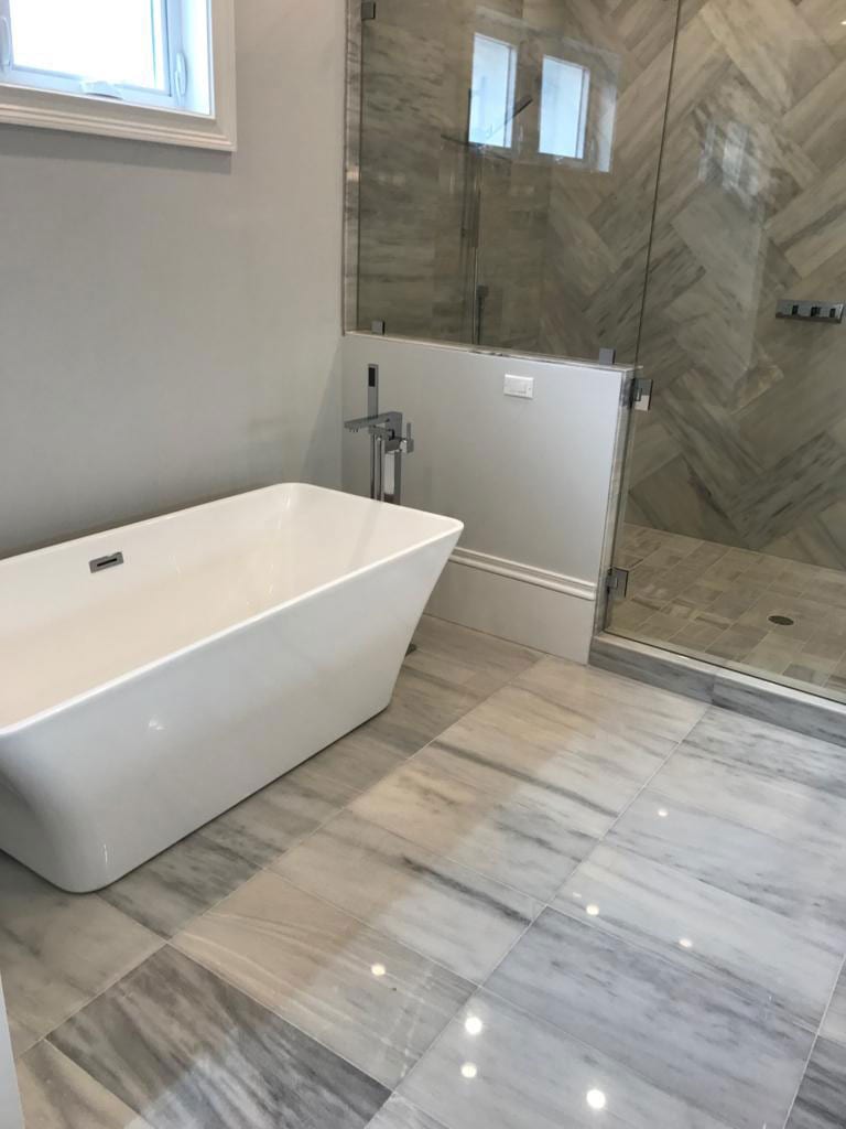Ice White Marble Interior