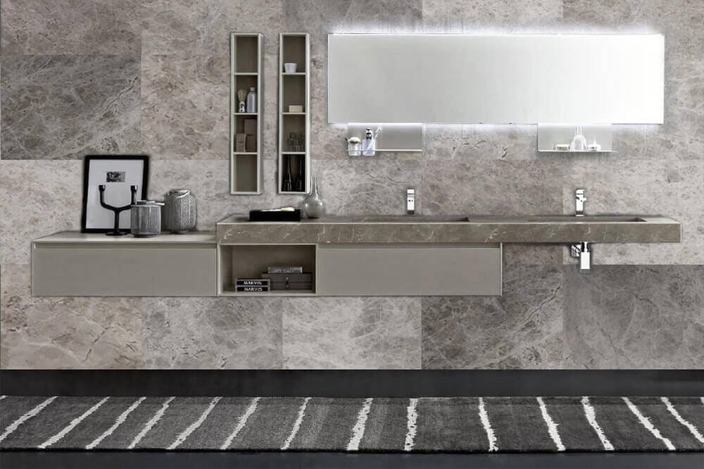 Tundra Grey Tile Interior