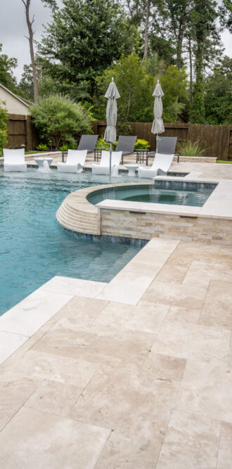Natural stone tiles, pavers, copings, veneers, and more.