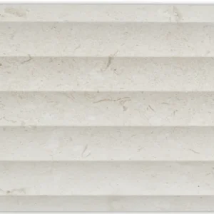Fluted Linea Wave Shell Beige 12x36