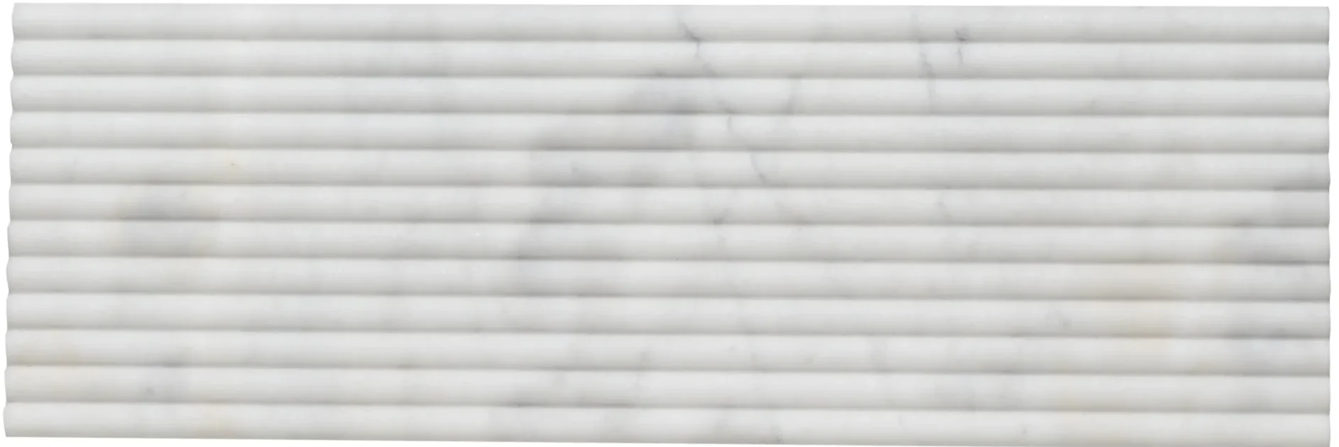 Fluted Neo Stripe Bianco Ibiza 12x36